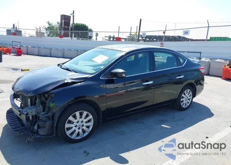 2015 Nissan Sentra S from USA, damaged, VIN 3N1AB7AP0FY342018